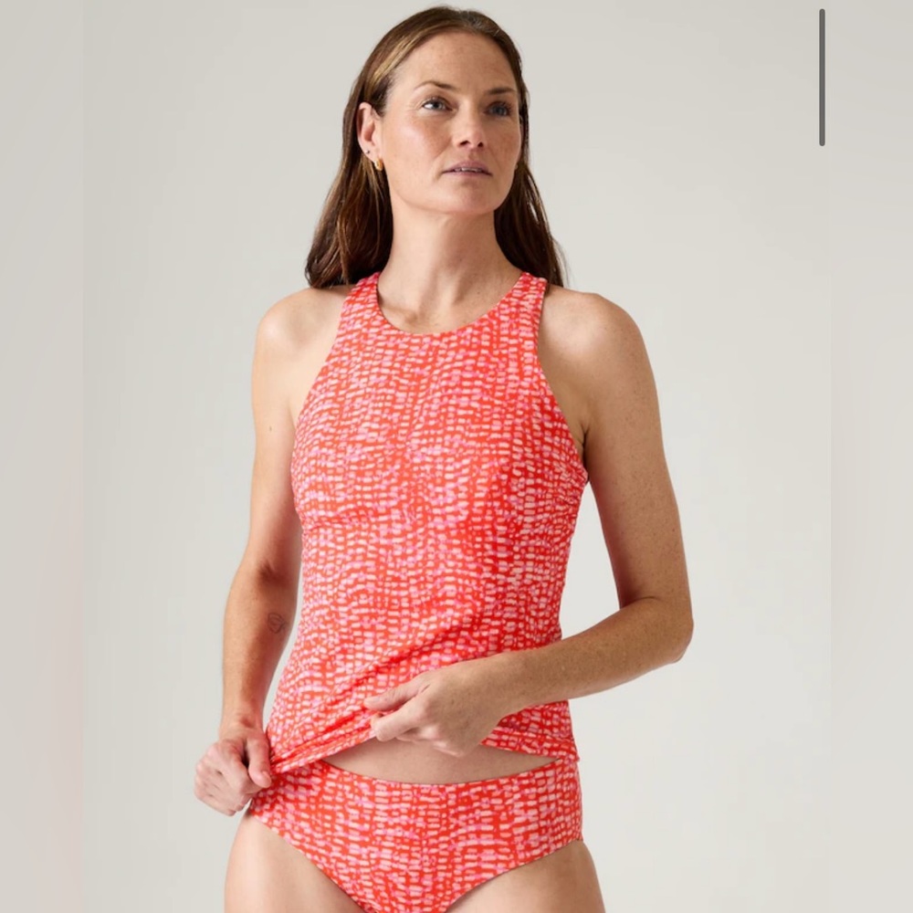 Athleta Women's Maldives Bra Cup Tankini NWT Size 34D/DD